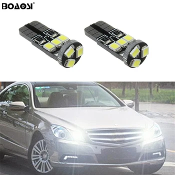 

BOAOSI 2x W164 T10 W5W LED 2835SMD Wedge Light Sidelight No Error For Mercedes Benz W202 W220 W204 W203 W210 W124 W222 X204