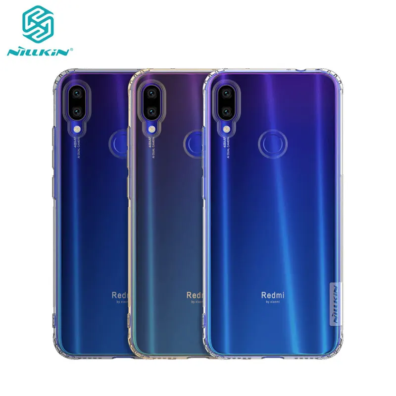 

Xiaomi Redmi Note 7 Pro Case Casing 6.3'' Nillkin Nature Series Clear Soft TPU Case for Redmi Note 7 Pro 7S Cover