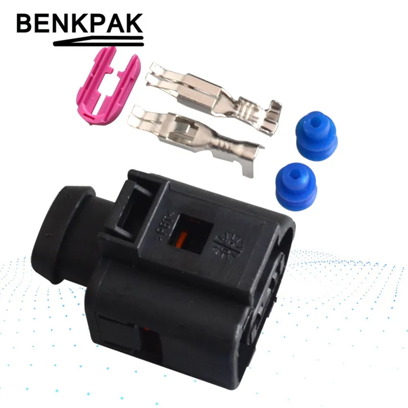 8 комплектов автомобильной жгута проводов разъем 1J0973722, электрический рог вилка 1J0 973 722