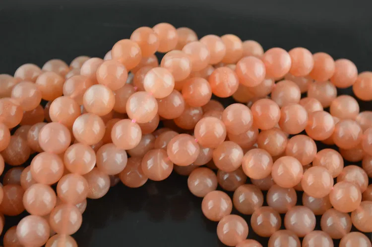 AAA Peach Moonstone Coin Shape Beads Peach moonstone Beads Good Qualiy Plain Gemstone Beads With Fine Shape