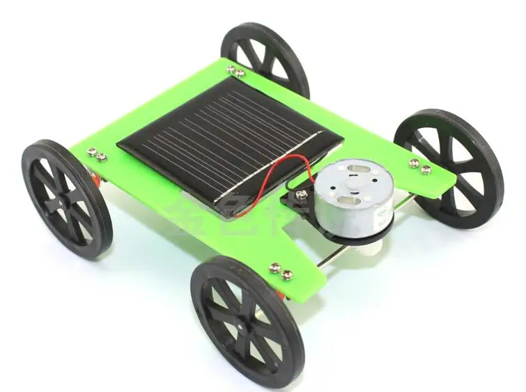 Солнечной энергии игрушки модель автомобиля науки и Технология небольшое производство для Diy автомобиля развивающие игрушки собраны модели