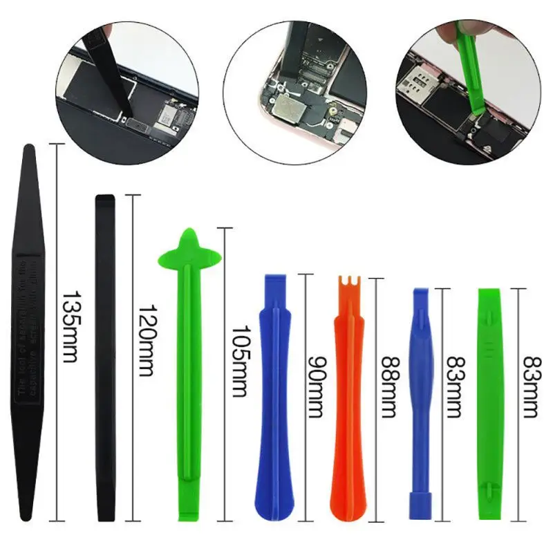 DIYFIX 21 in 1 Mobile Phone Repair Tools Kit Spudger Pry Opening Tool Screwdriver Set for Phone Hand Tools Set Disassemble Tool