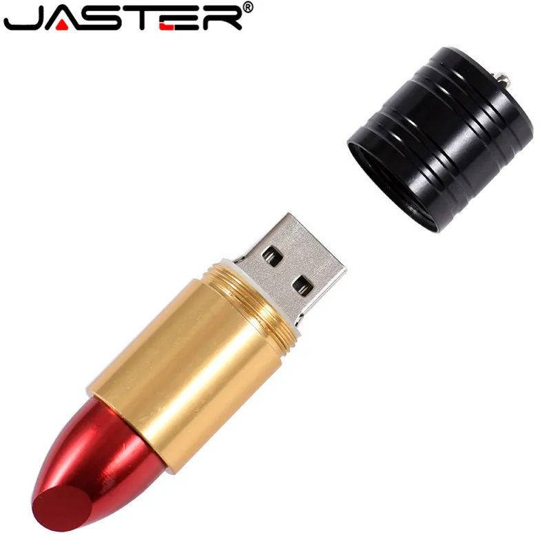 JASTER красивая девушка Рождественский подарок помада 8 ГБ 16 ГБ 32 ГБ USB 2,0 флэш-диск/накопитель/ручка/большой палец/автомобиль