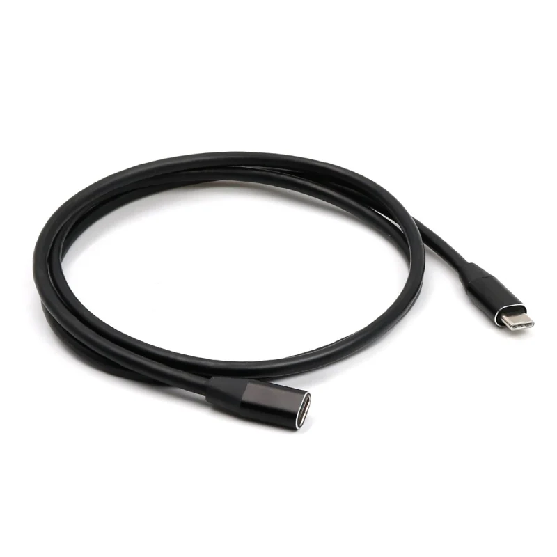 

New Type C USB 3.1 Male to USB-C Female Extension Data Cable Extender Cord 100cm