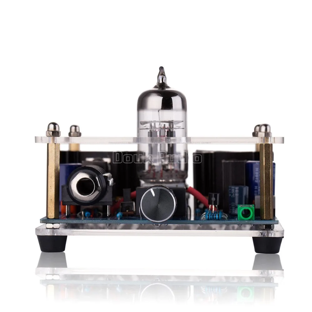 Mini Class A 12AU7 Vacuum Tube Multi Hybrid Headphone Amplifier Stereo Pre Amp Class A Amplifier With Audiophile Performance 