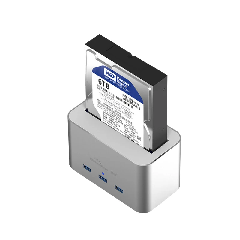 Blueendless алюминиевый док станция для жесткого диска 2 5/3 5 дюймов Внешний usb3.0 hdd