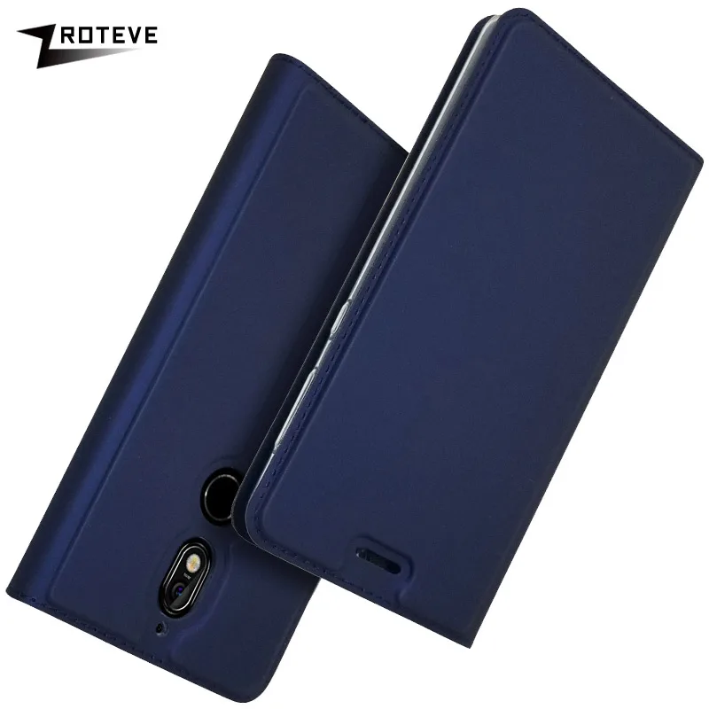 

For Nokia 7 Case Cover ZROTEVE PU Wallet Coque For Nokia 7 Stand Leather Flip Cover Case For Nokia7 Phone Case Protector Cases