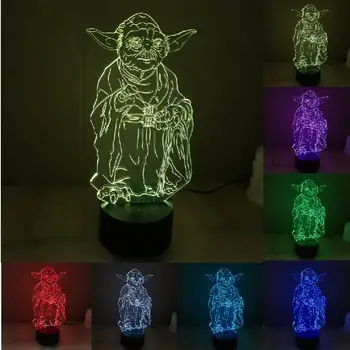Anime Toy LED Figures Lamp Cartoon Action Figures Birthday Figures Gift For Kids starcraft ii sarah louise kerrigan 12 starcraft2 queen of blades action figures toy