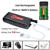 NEWBOLER Super Bright Bicycle Light XML-L2 Bike Light Set With USB Chargeable Taillight 18650 Battery Cycling Front Light Mount ► Photo 2/5