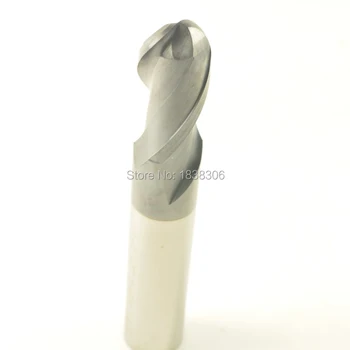 

1pcsEDVT Staight shank R6-D12-75-2T 2 Flutes Micro Grain tungsten Steel 50HRC Ball end mill cutter For CNC Milling