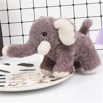 

Free Shipping 6 Colores Artiflcial Llavero Elephant fashion Accessories Sheep fur Fluffy bag Fashion gift