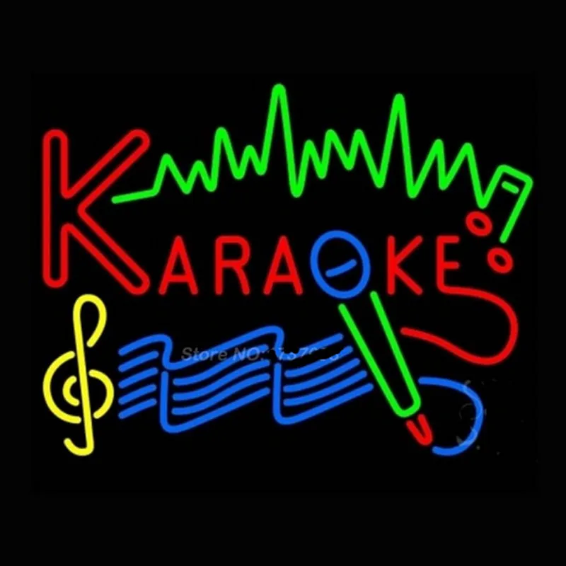 Buy Karaoke Music Neon Sign Neon Bulbs Recreation Room