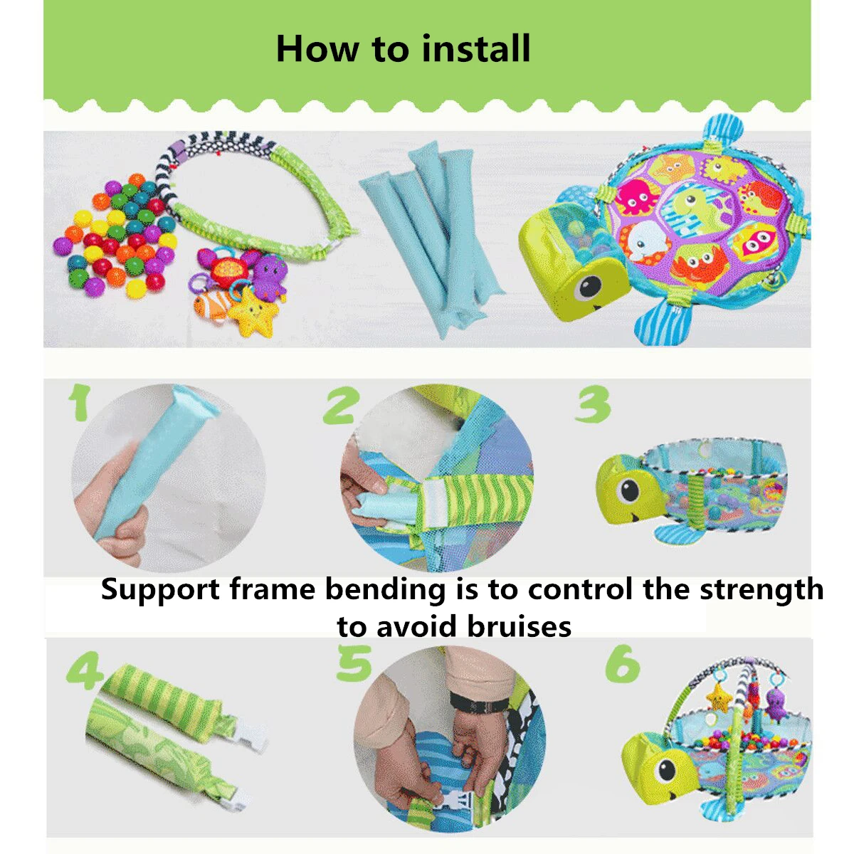 Cotton Baby Kids Crib Infant Toddler Toys For Children Activity Gym Playmat Floor Rug Kids Toy Carpet Playing Crib Tent Kit Cotton Baby Kids Crib Infant Toddler Toys For Children Activity Gym Playmat Floor Rug Kids Toy Carpet Playing Crib Tent Kit