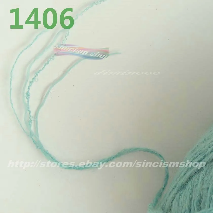 Распродажа 10 BallsX50g 4ply мохер трикотажная Шерсть Ручная Пряжа Вязание Soft 9109-1302