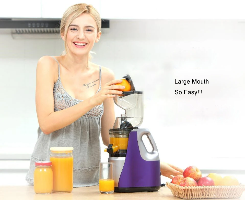 GERMAN Technology Large Mouth Slow Juicer