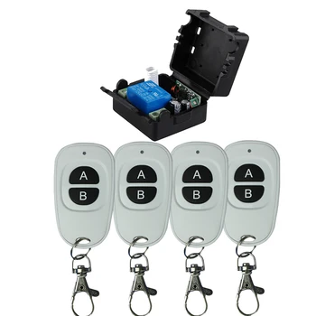 

Smart Home DC12V Single channel rf wireless remote control switch 315mhz/433mhz learning code 433Mhz in stock