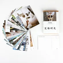 30 Pcs/Set Creative Freeze Time Postcard/Greeting Card/Message Card/Birthday Letter Envelope Gift Card Two sizes