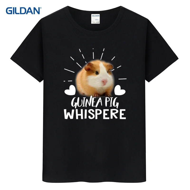 Fited Mens Tee Shirt 2017 If I Can't Take My Guinea Pig I'm Not Going Funny T For Men Hop T-Shirt 100% Cotton Jersey | Мужская
