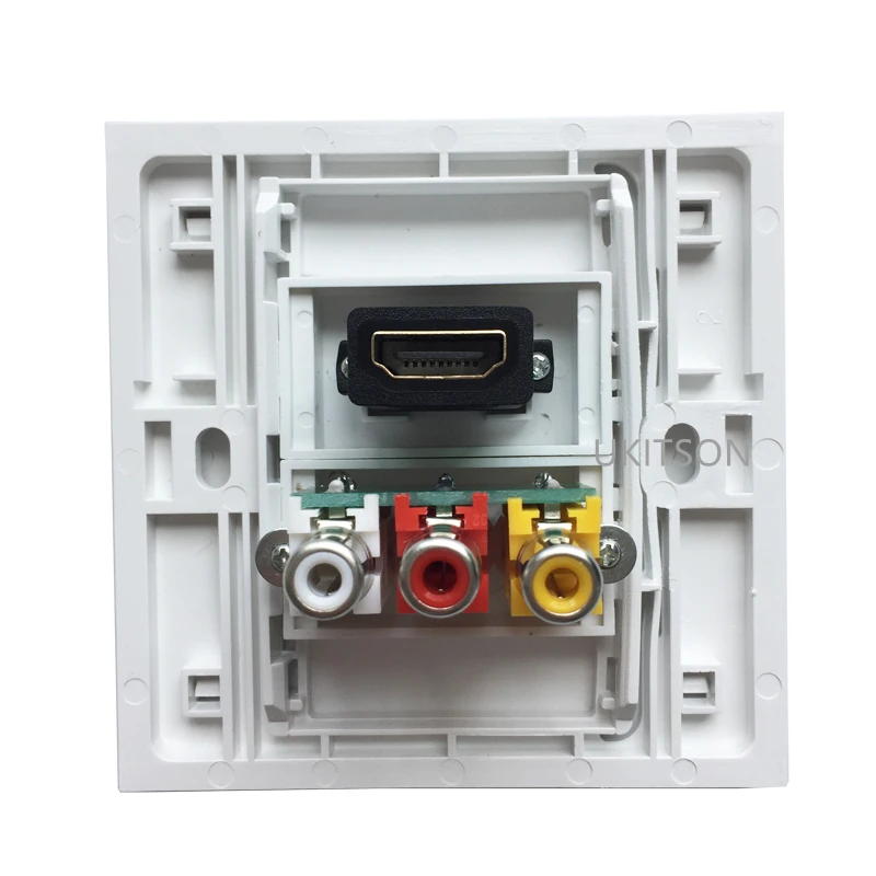 Directly Plug HDMI + RCA outlet pic 11