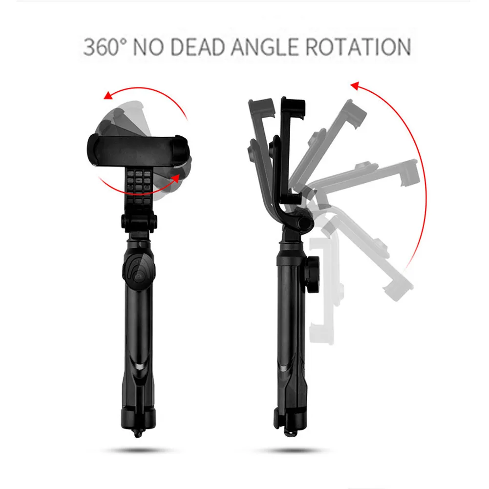 Выдвижная селфи палка монопод Штатив для сотового телефона+ Bluetooth пульт дистанционного спуска затвора