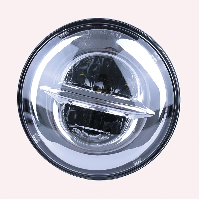 Daytime Running Lights Projector 7 inch Headlight for Jeep 90/110 Defender 200 Tdi Headlamp Yellow Turn Signal DRL E002 | Автомобили и
