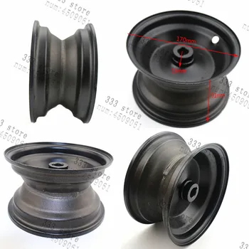 

6 inch rims front wheel hub accessories use 145/70-6 tyres tires for 50cc 110cc ATV Go Kart Buggy Razor Scooter