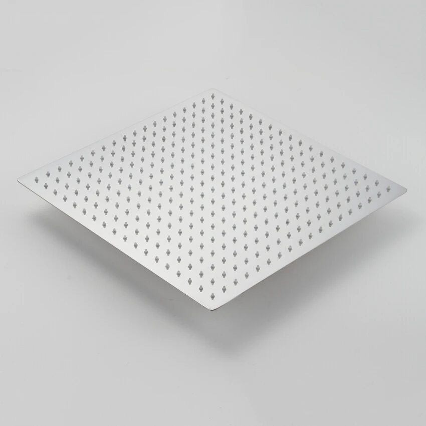 Comprar Envío Gratis cabezal de ducha de lluvia cuadrado 40cm * 40cm cabeza de ducha de lluvia de techo ultrafino de acero inoxidable de 16 pulgadas.