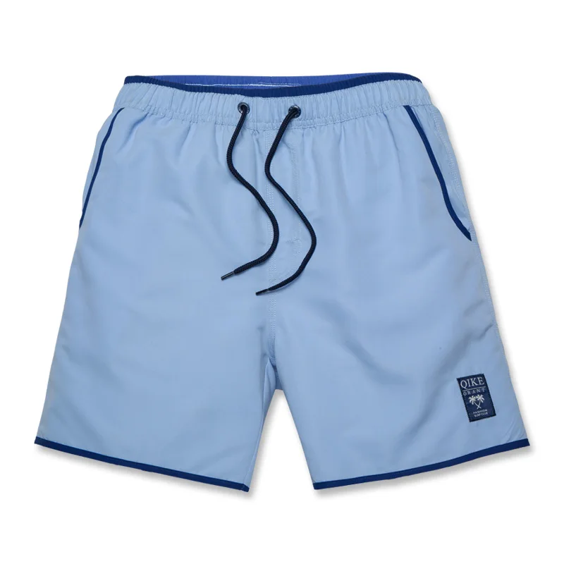 

Hot sale 2017 Summer Men Beach Shorts Quick Dry silver color soild color Men casual loose shorts 3XL