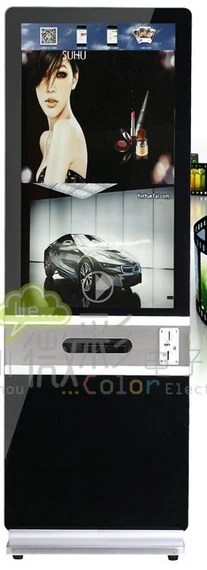 

Shopping mall 42 Inch Touch Screen Kiosk Online photo printer cam advertising players Electronic Consumer Machine