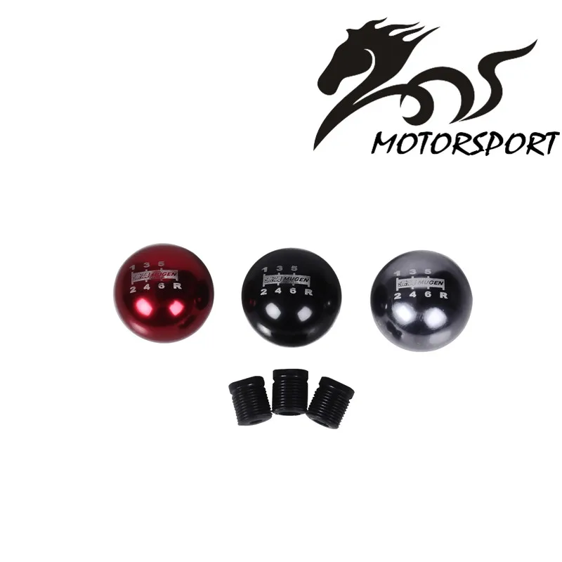 

MUGEN 6 Speed Universal Neo Chrome Manual Automatic Spherical Round 50MM Gear Shift Knob For Honda/TOYOTA/MAZDA