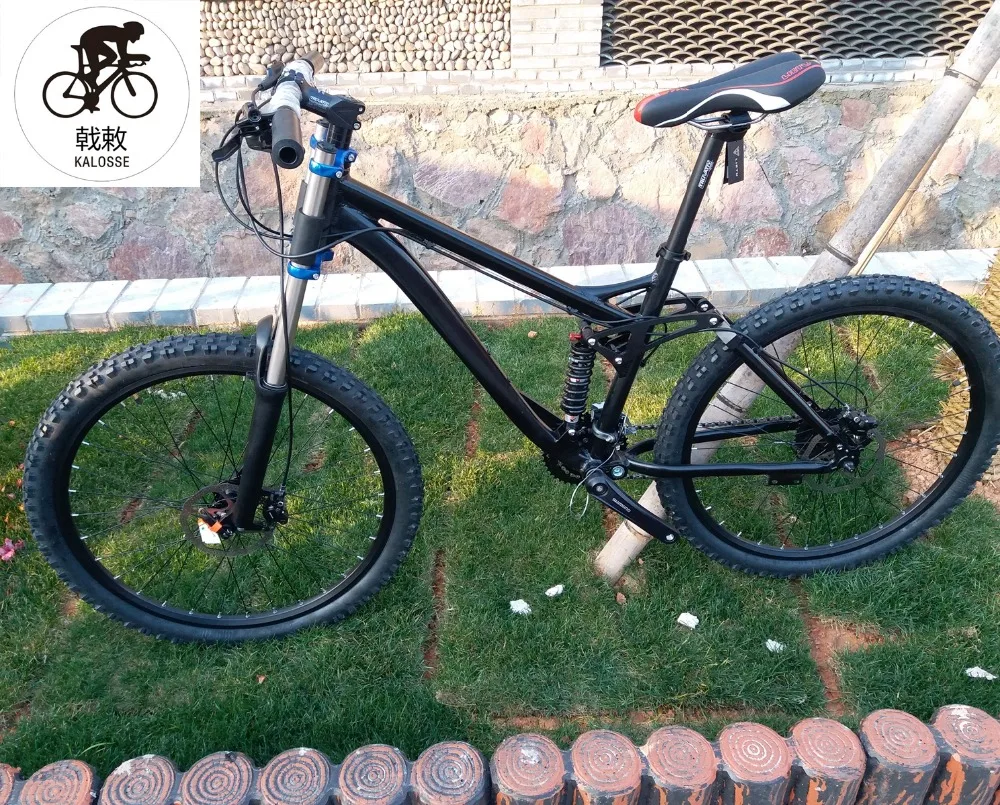 Clearance Kalosse  M4000 27speed   Soft-tail frame XC/AM   bicicleta mountain bike woman  26er  bikes alloy  Hydraulic   brakes 9