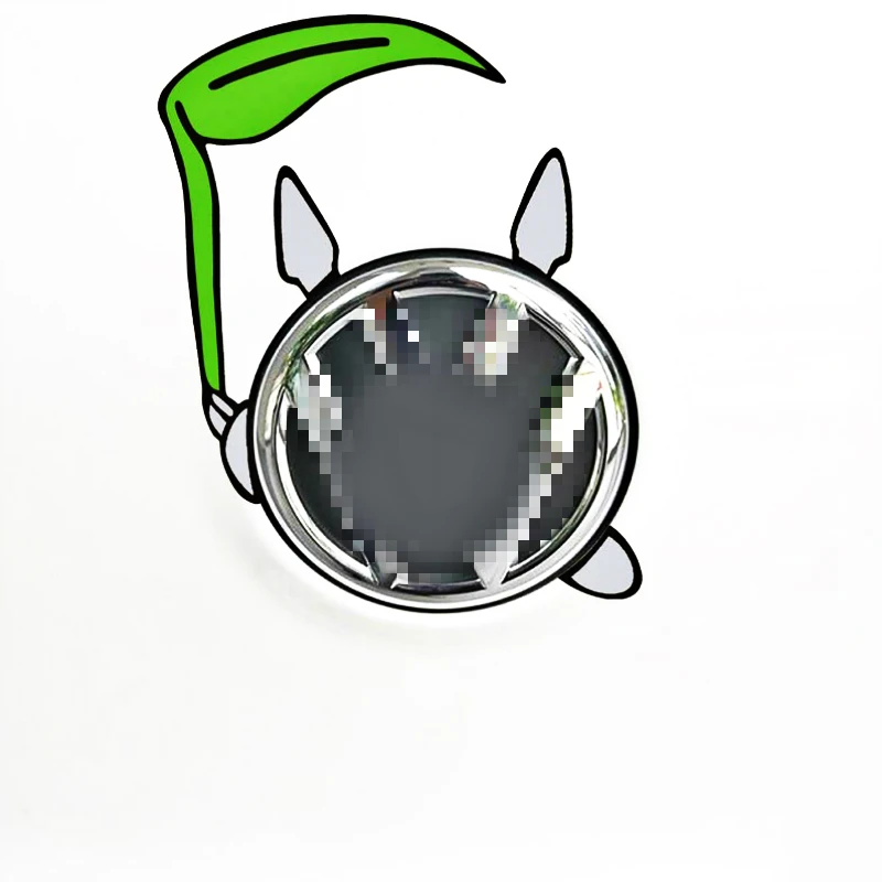 Украшение для автомобиля Etie мультяшный логотип Totoro наклейка DIY мотоцикла