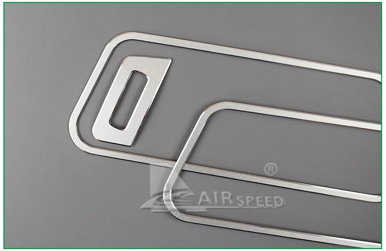 Airspeed AluminiumAlloy Interior Central Air Conditioner Outlet Frame Sticker for BMW E90 E92 E93 2005-2012 3 Series Accessories (14)