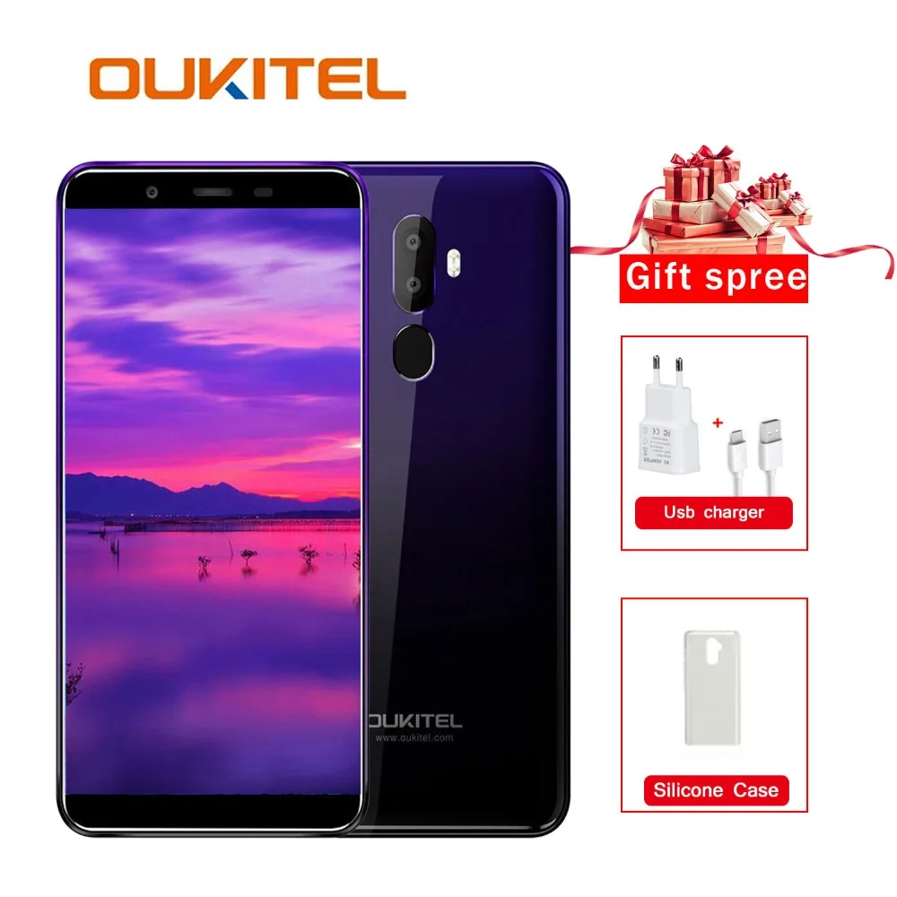 

Oukitel U25 Pro 5.5" 2.5d Android 8.1 Mt6750t Octa Core 4gb 64gb 13mp+2mp/5mp Smartphone 3200mah Fingerprint Mobile Phone