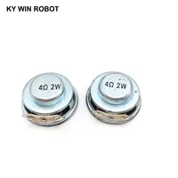 4r קוטר רמקול 2pcs / לוט איכות גבוהה מיני רמקול הורן 2W 4R קוטר 31mm מיני מגבר גומי אטם חצוצרה רמקול (5)