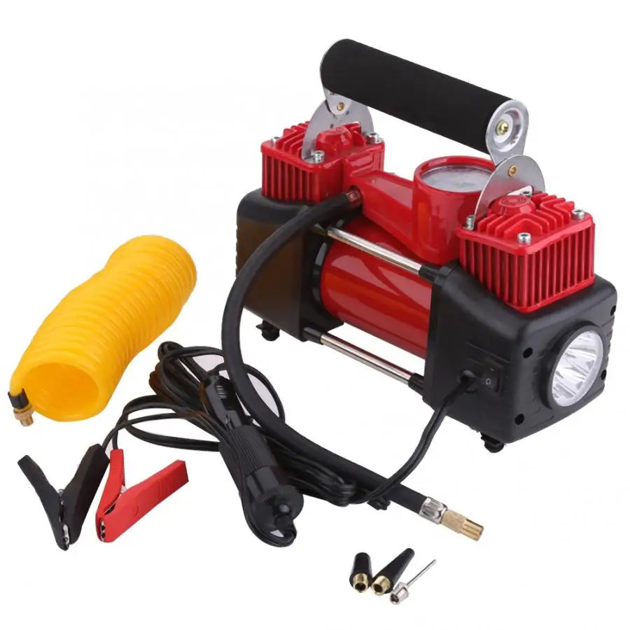 

2 Cylinder 12V 150PSI Air Compressor Tyre Inflator Pump for Car Van Tire