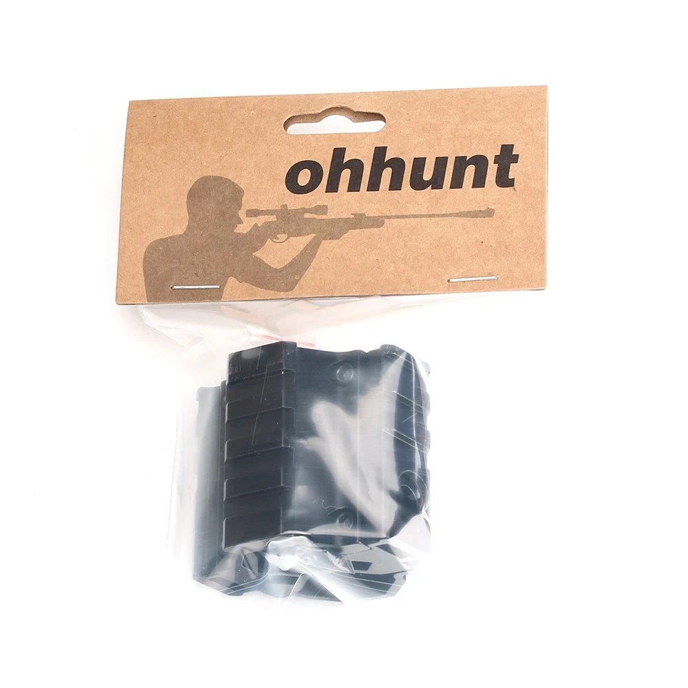ohhunt Universal Tactical Tri-rail Shot~gun Barrel Mount 3 Slots for 12 Gauge Mossberg 500 Remington 870 with QD Sling Swivel  (7)