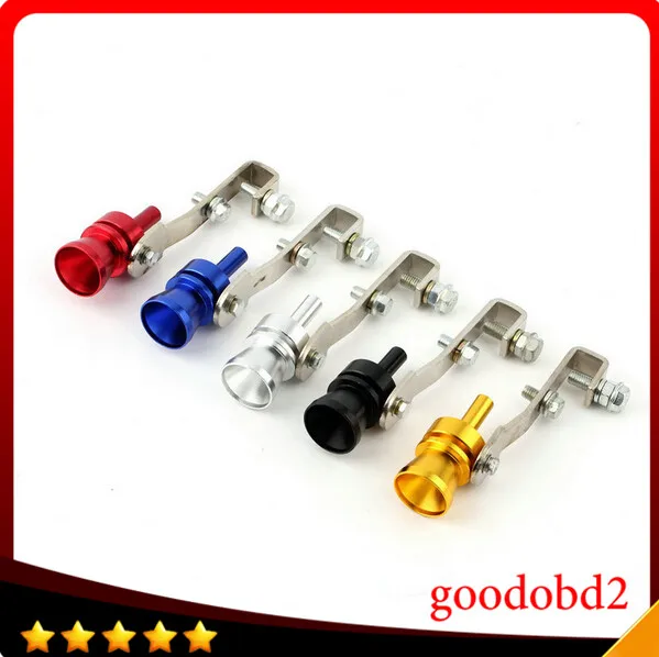 

Universal Turbo Sound Whistle Exhaust Pipe Tailpipe BOV Blow off Valve Simulator Aluminum Promotion free shipping