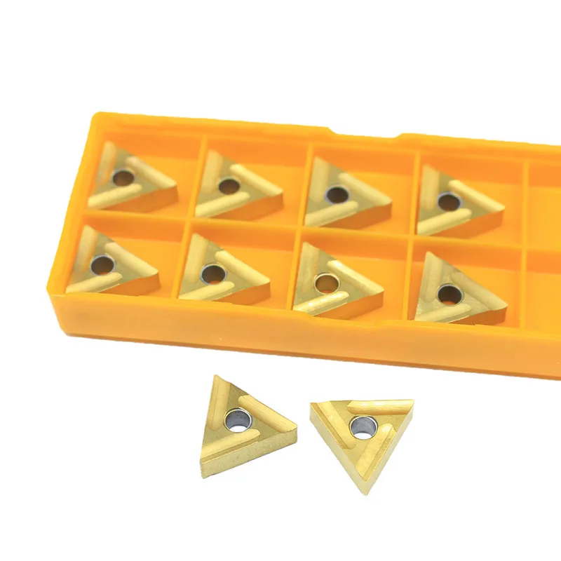 DESKAR 10pcs TNMG160404R-S LF9011 TNMG331R-S 60° carbide insert for steel