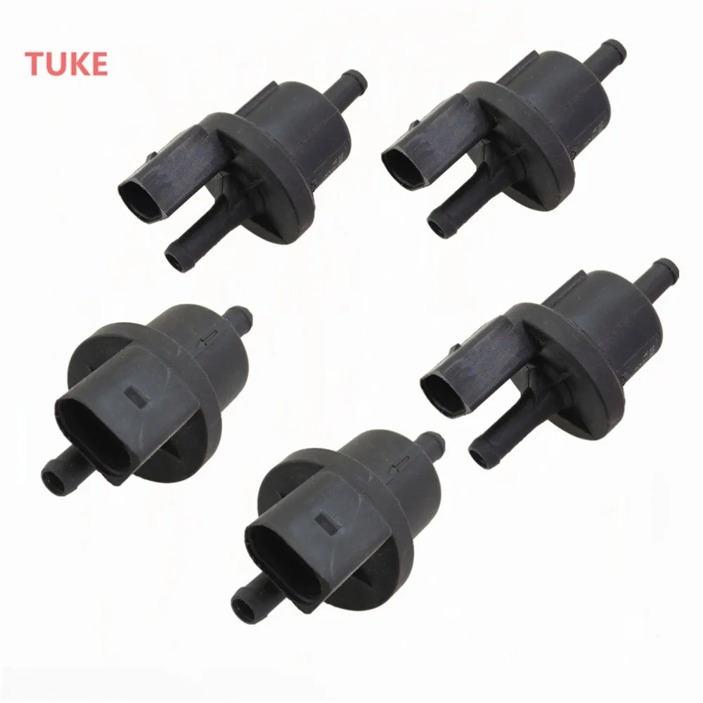 RWSYPL 5Pcs Engine Activated Carbon Canister Solenoid Control Valve For