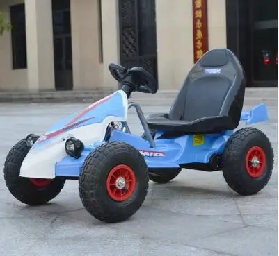 Картинг электрический автомобиль четырехколесный спортивный автомобиль может взять детские надувные шины для фитнеса детский велосипед - Цвет: 3