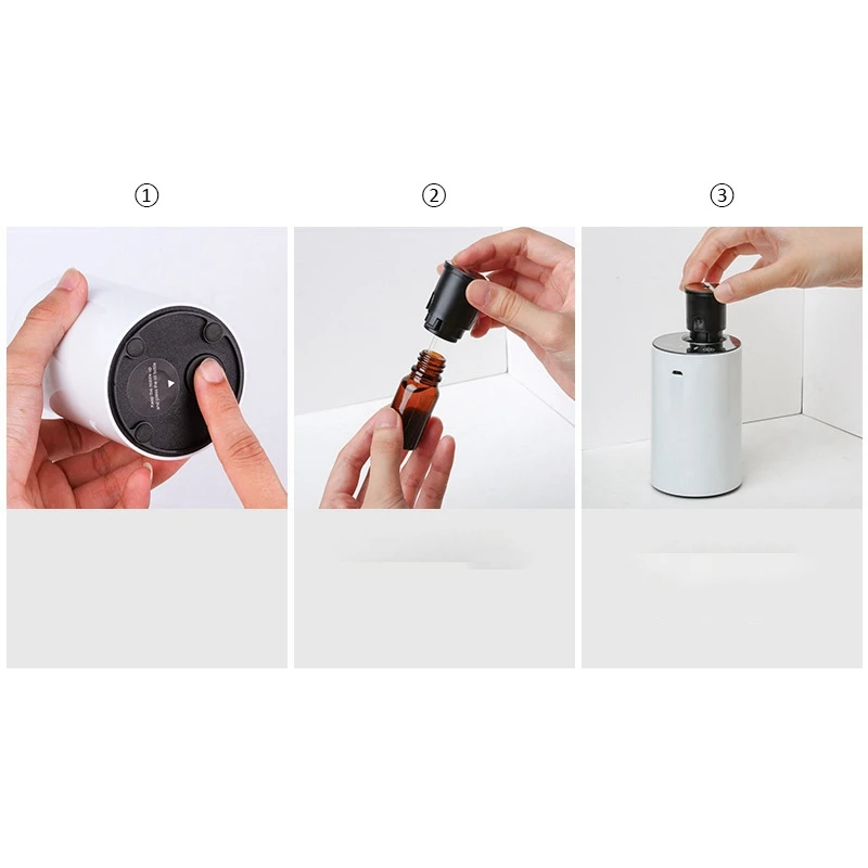 

Waterless & Wireless Essential Oil Nebulizing Car Aromatherapy Diffuser Rechargeable Diffusers Aroma Car Freshener Aromatherap