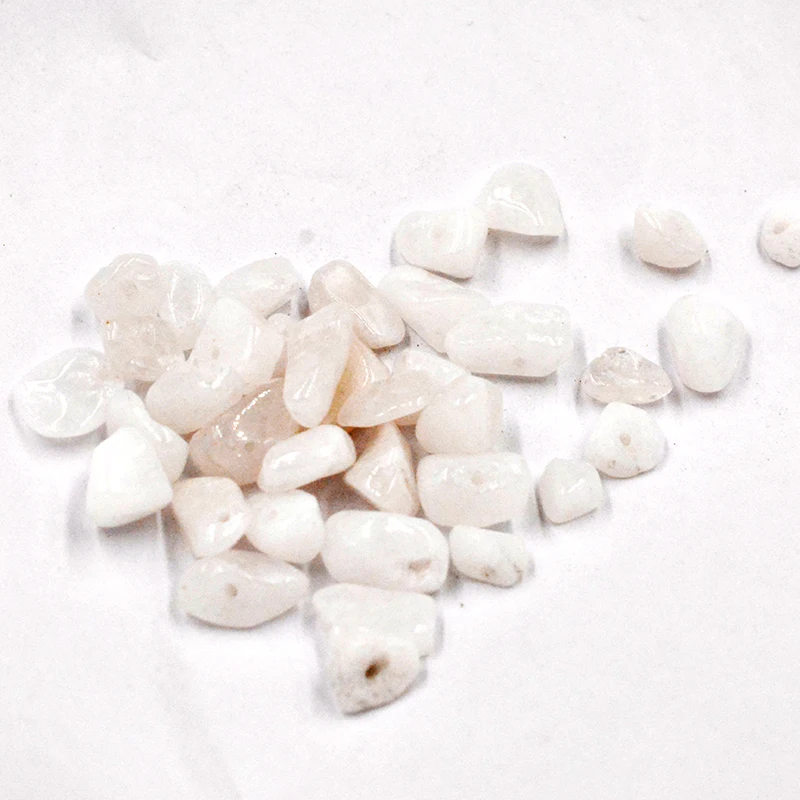

FLTMRH Irregular Shape Freeform Chip Natural Stone Bead Pink Quartz Amethysts Agates Lapis lazuli For Jewelry Making DIY