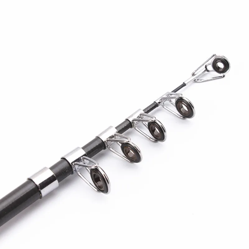Dro[p shipping Spinning/Baitcasting Fishing Rod Pole 130/150cm Portable Carbon Fiber Fishing Rod Mini Carp Feeder Fishing Rod