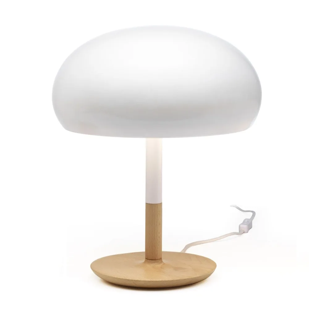 

Aspen Table Lamp Mushroom Lampshade Aluminum Desk Lights For Kids Children Bedside Bedroom Study Restaurant Lustres Lighting 113