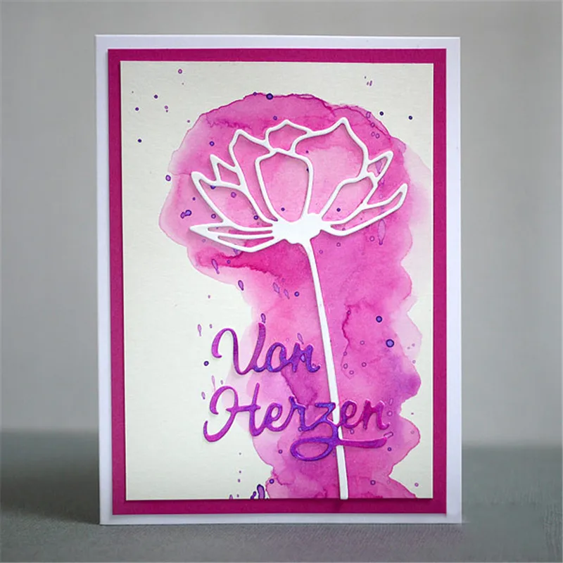 

Eastshape Lotus Flower Dies Metal Cutting Dies Scrapbooking Hollow Die Cut for Card Making Craft Dies Paper Embossing New 2019