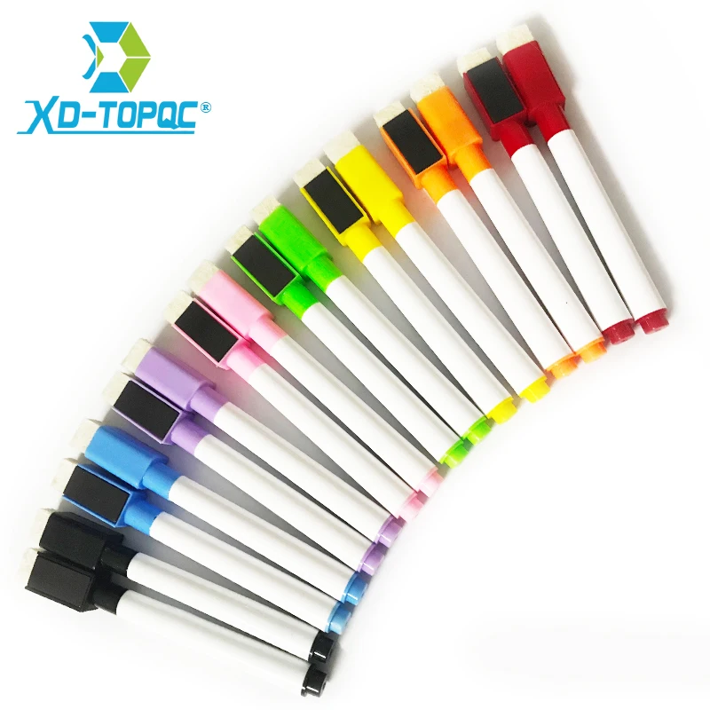 Whiteboard Marker True Colorful Ink White Board Pens Repeated Filling