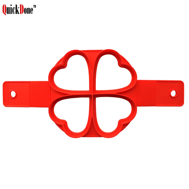 Зыбучее яйцо в форме сердца силиконовая форма антипригарное приготовление