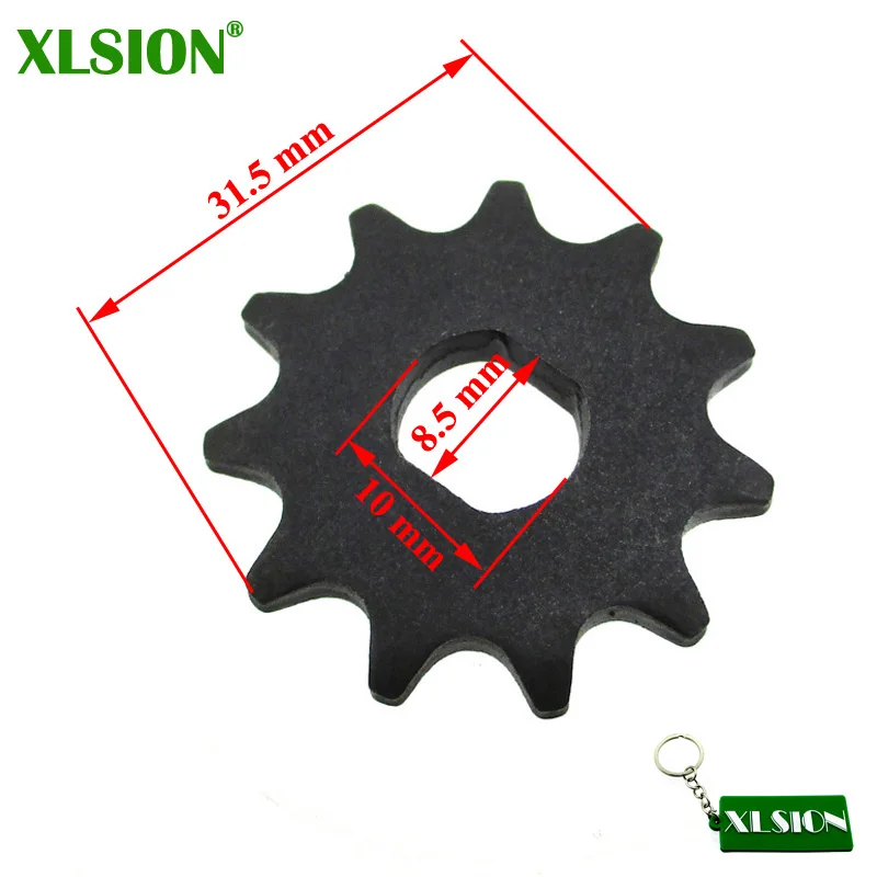 XLSION Electric Scooter 11 Tooth Sprocket T8F Chain Motor Engine Pinion