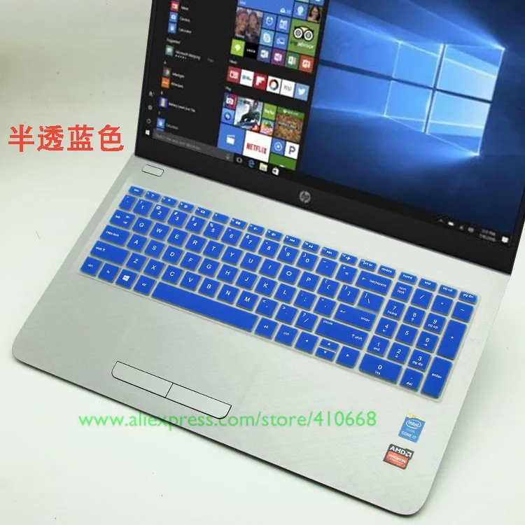 15 15,6 дюймов чехол для клавиатуры ноутбука протектор для hp pavilion ENVY x360 15-BP003TX 15-bp105TX 15,6 ''/X360 15-BP BQ серии - Цвет: Blue